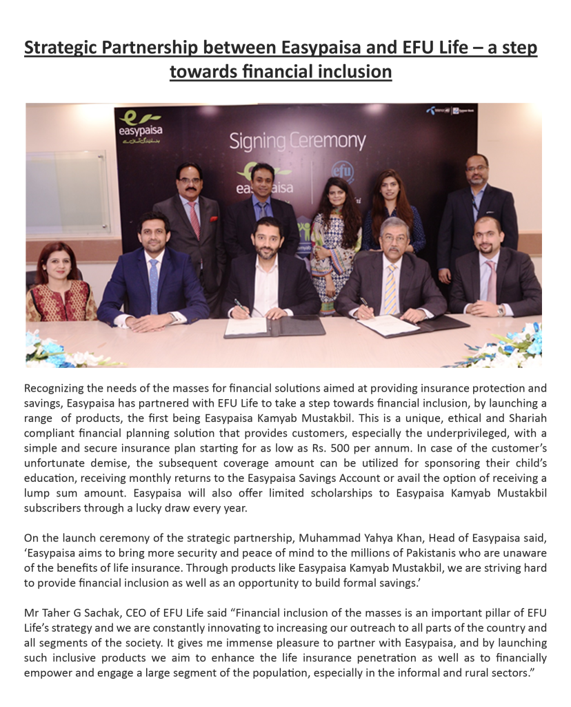 statregic-partnership-between-easypaisa-and-efu-life-a-step-towards-financial-inclusion